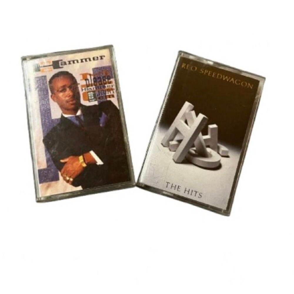 MC Hammer and REO Speedwagon Cassette Tapes